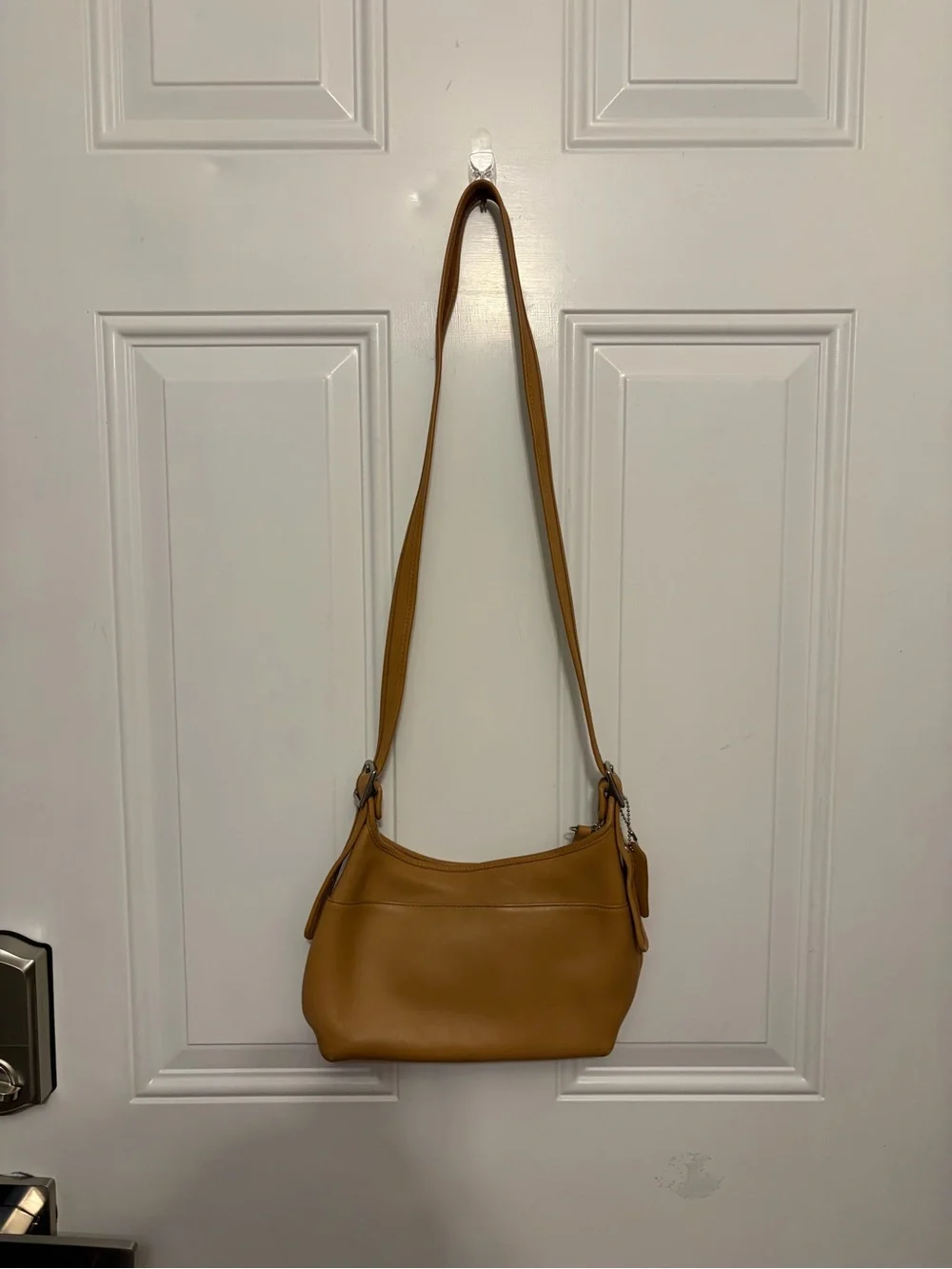 Coach Camel Tan Leather Shoulder Bag